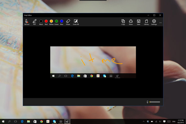 Screenshot auf Asus Laptop machen mit Microsoft Snip